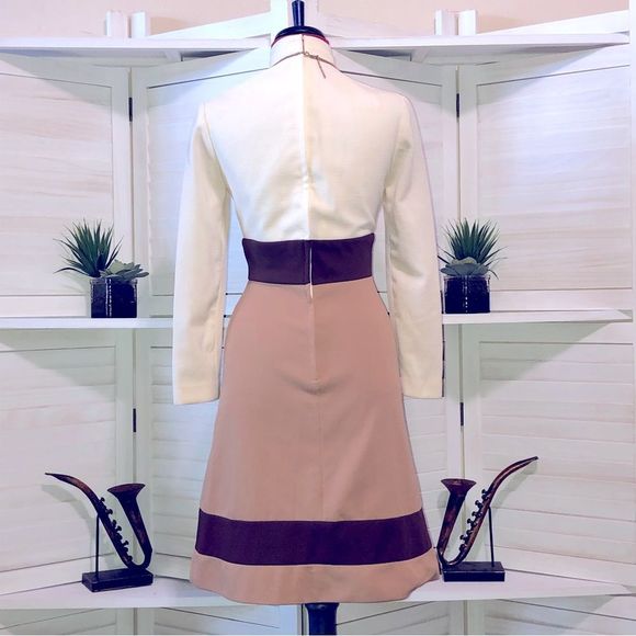 Eve Le Cog California Vintage 60s 70s GoGo girl dress Sz S - Picture 2 of 8